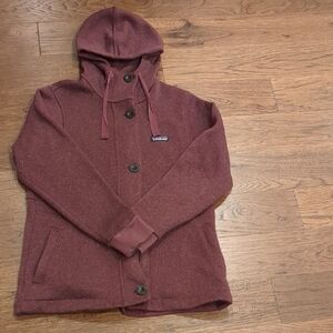Patagonia Maroon Knit Sweater